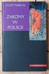 Józef Marecki Zakony w Polsce - okładka