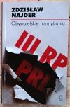 Zdzisław Najder  Obywatelskie rozmyślania