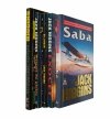 Jack Higgins x5 • Saba - Exocet - Dillinger - Wstąpić do piekła - Szczęściarz Luciano - okładka