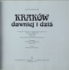 Janusz Podlecki  Kraków dawniej i dziś - strona przedytułowa