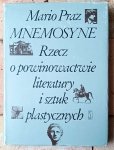 Mario Praz • MNEMOSYNE. Rzecz o powinowactwie literatury i sztuk plastycznych