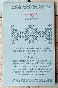 Mikołaj Gogol • Aforyzmy