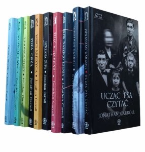 Jonathan Carroll x10 • Kości Księżyca - Poza ciszą - Upiorna dłoń i inne | komplet