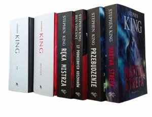 Stephen King x6 • To - Bastion - Ręka mistrza - i inne