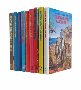 Alfred Szklarski x9 - Przygody Tomka Wilmowskiego | komplet | twarda