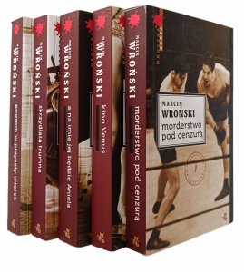 Marcin Wroński • Cykl Komisarz Maciejewski Tom I-V | Kryminał retro w przedwojennym Lublinie