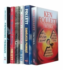 Ken Follett x6 • Trójka - Zabójcza pamięć - Igła i inne