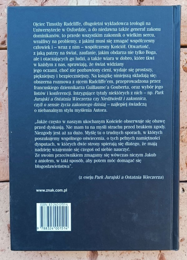 Ojciec Timothy Radcliffe 'Nazwałem Was przyjaciółmi' - okładka