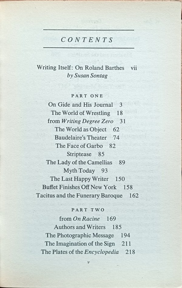 Roland Barthes - A Barthes Reader