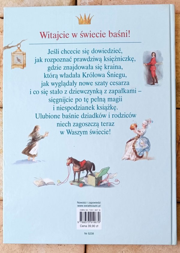 Hans Andersen  Najpiękniejsze baśnie - okładka