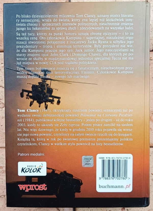 Tom Clancy Poszukiwany żywy lub martwy