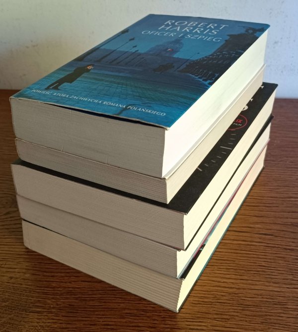 Robert Harris x5 • Oficer i szpieg - Monachium - V2 i inne | komplet - okładka