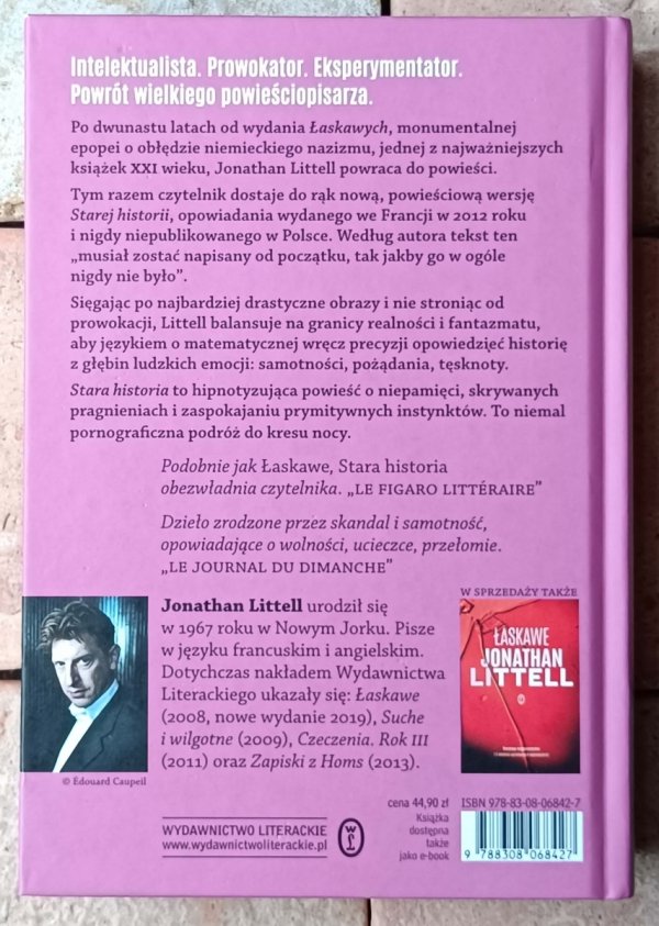 Jonathan Littell • Stara historia. Nowa wersja - okładka