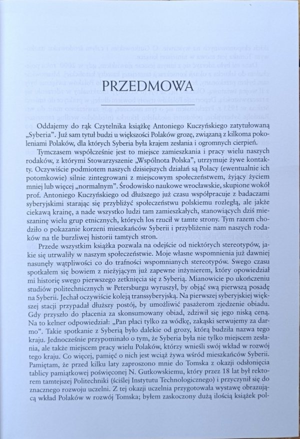 Antoni Kuczyński  Syberia 400 lat polskiej diaspory