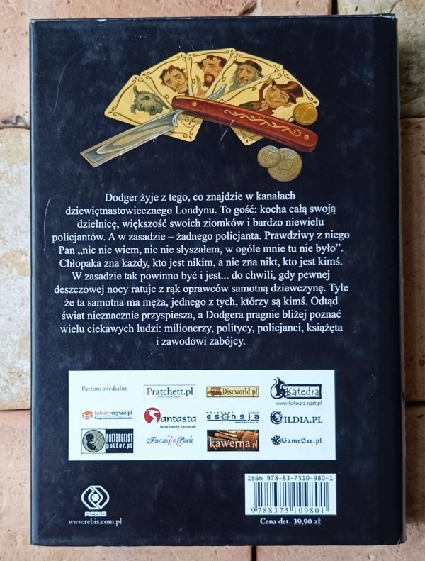 Terry Pratchett Spryciarz z Londynu - okładka
