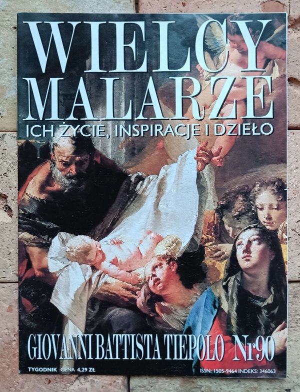 Giovanni Battista Tiepolo - Wielcy Malarze Nr 90 - okładka