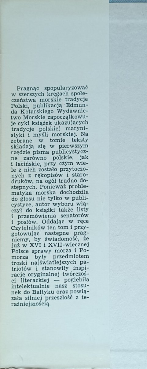 Edmund Kotarski Kto ma państwo morskie - okładka