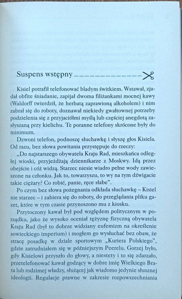 Jerzy Suszko • Donosy na Kisiela