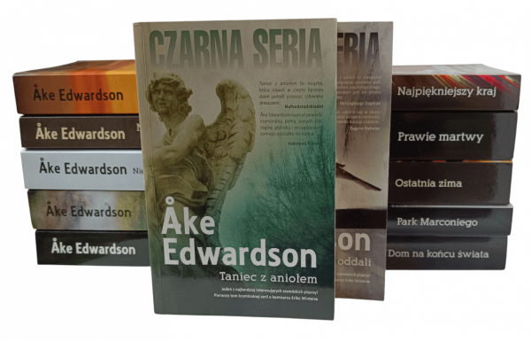 Ake Edwardson - Cykl Komisarz Erik Winter | 12 tomów | komplet - okładka