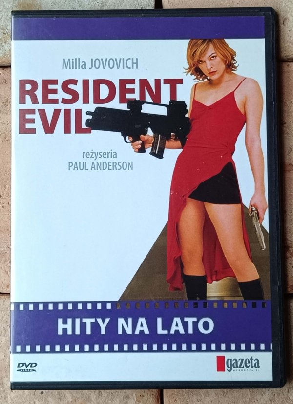 Paul W.S. Anderson • Resident Evil • DVD - okładka