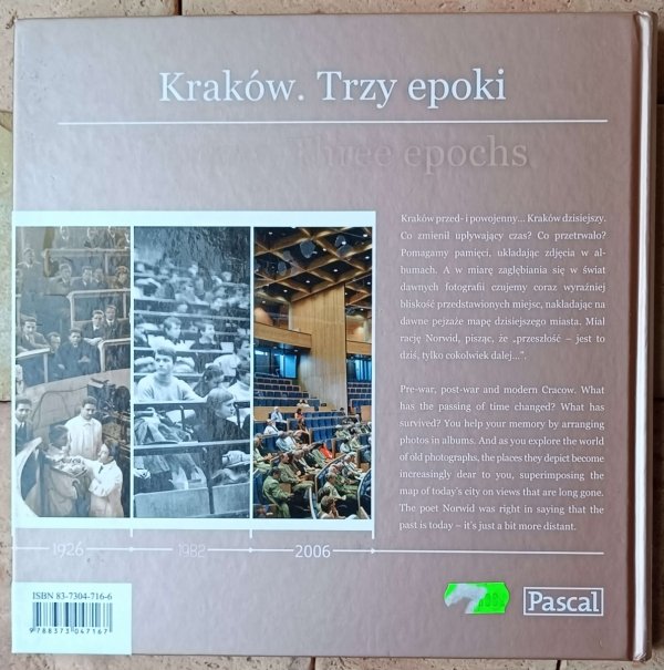 Kraków. Trzy epoki. 1927-1979-2006 - okładka