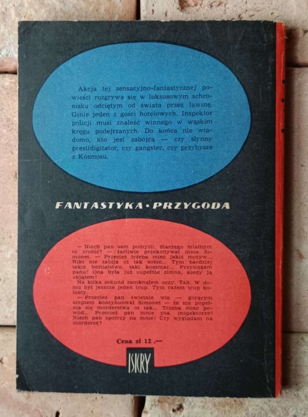 Arkadij Borys Strugacki • Sprawa zabójstwa | wyd. 1973 - okładka