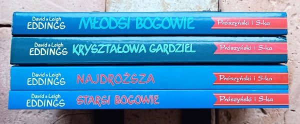 David Eddings x4  Cykl Marzyciele | komplet - okładka