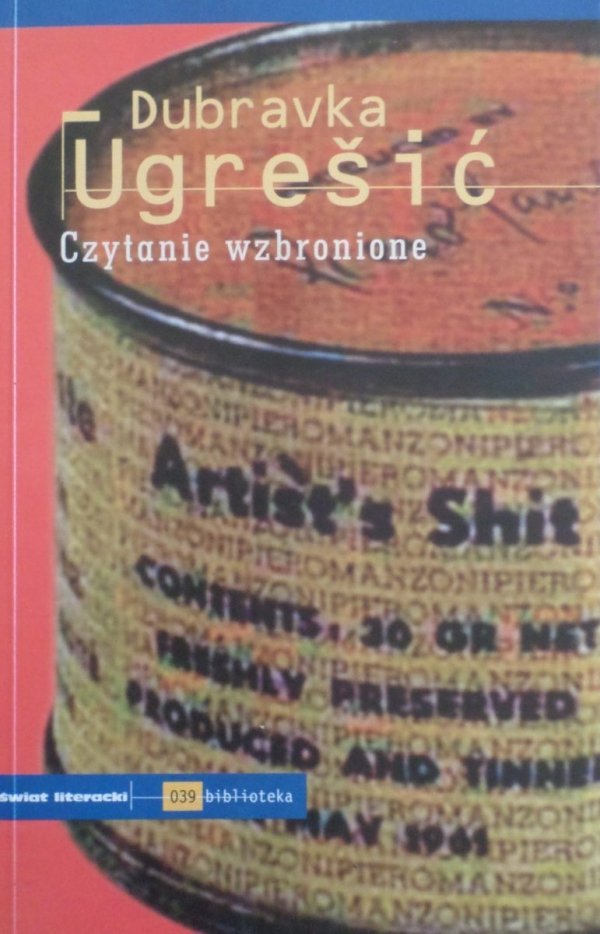 Dubravka Ugresić Czytanie wzbronione - okładka