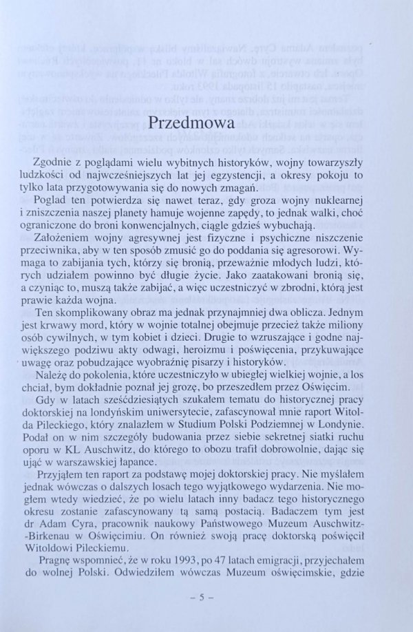 Adam Cyra • Ochotnik do Auschwitz. Witold Pilecki 1901-1948