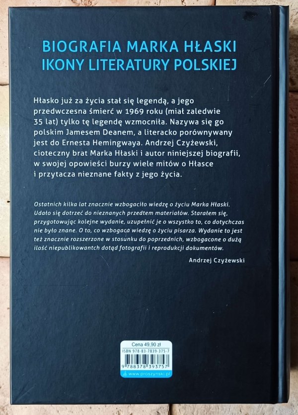 Andrzej Czyżewski • Piękny dwudziestoletni. Biografia Marka Hłaski - okładka