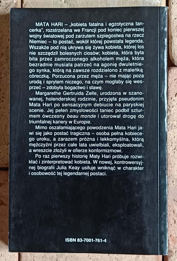 Julia Keay - Szpieg, który nie istniał | Życie Maty Hari