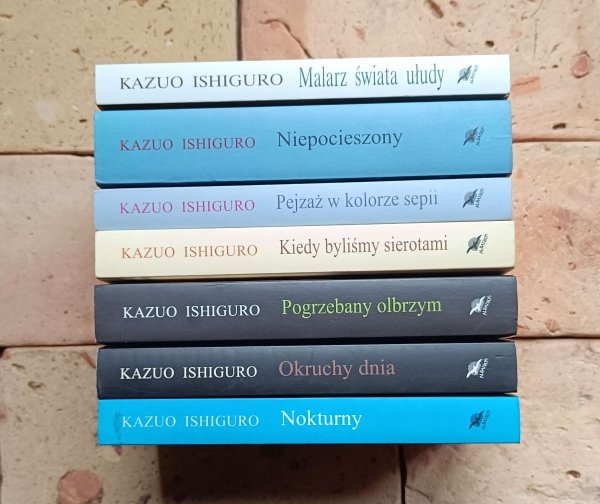 Kazuo Ishiguro x7 - Nokturny Niepocieszony Pogrzebany olbrzym i inne | komplet