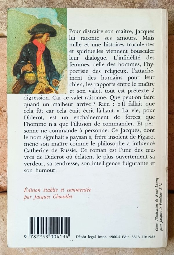 Denis Diderot • Jacques le Fataliste [Kubuś fatalista] - okładka