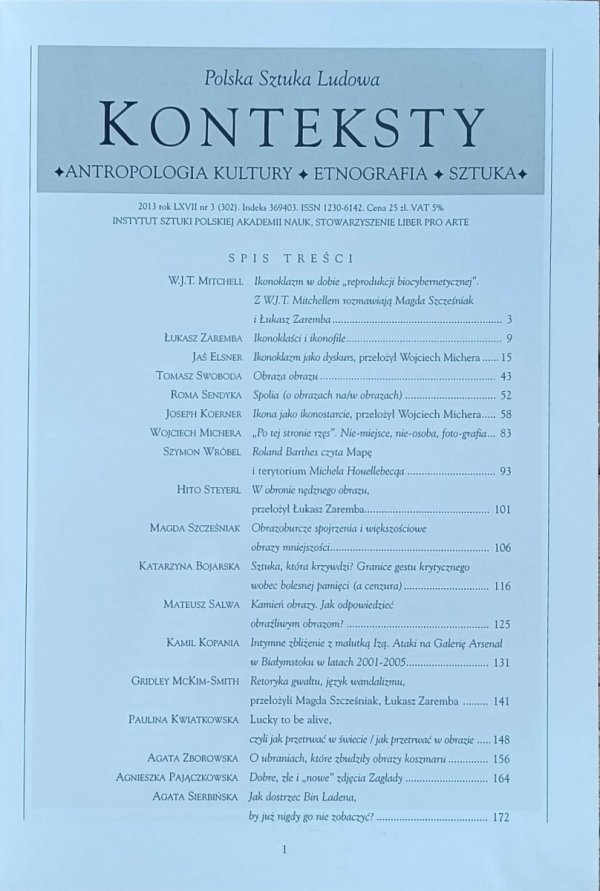 Konteksty 3/2013 (302) - Złe obrazy