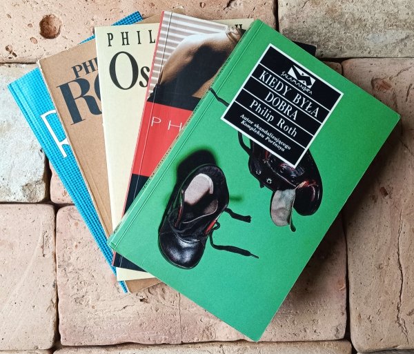 Philip Roth x5 - Kompleks Portnoya - Oszustwo - Lekcja anatomii i 2 inne - okładka