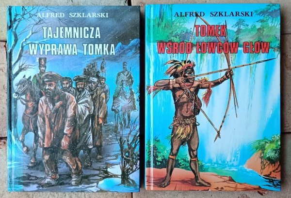 Alfred Szklarski x9 • Przygody Tomka Wilmowskiego | komplet | twarda - okładka