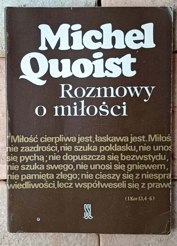 Michel Quoist • Rozmowy o miłości - okładka