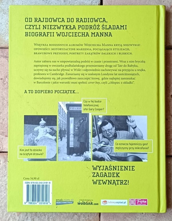 Wojciech Mann Fotografomannia. Obrazki autobiograficzne  - okładka