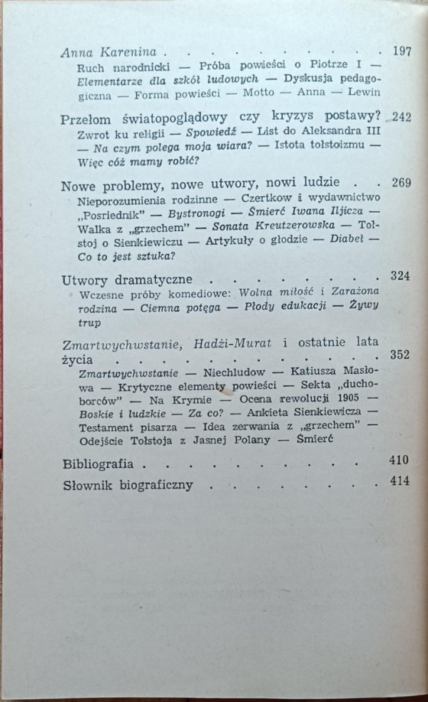 Antoni Semczuk • Lew Tołstoj  - okładka