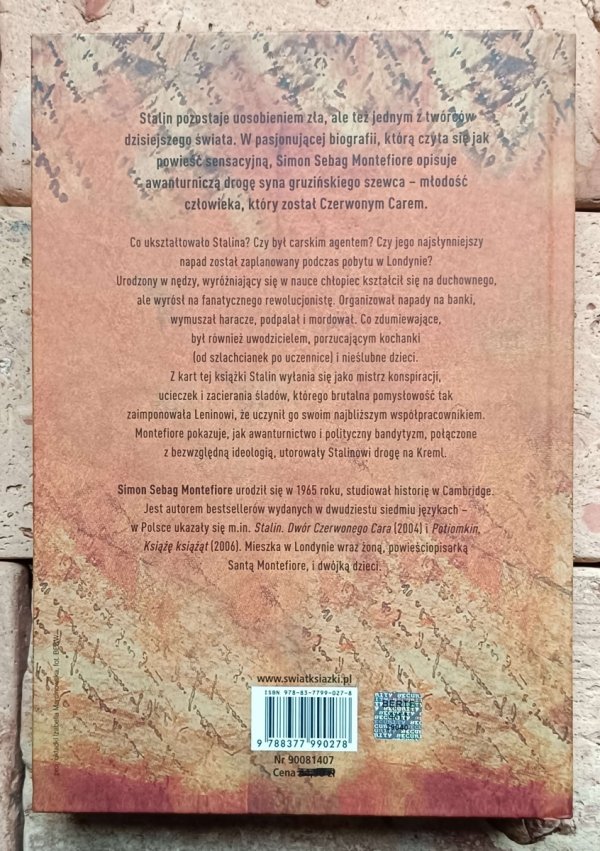 Simon Sebag Montefiore - Stalin. Młode lata despoty  - okładka