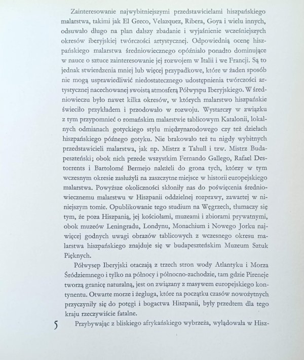Tunde Wehli • Malarstwo hiszpańskie w średniowieczu