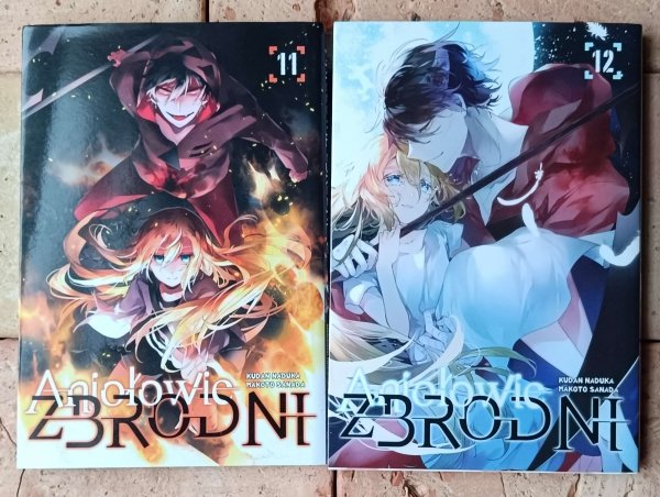 Sanada Makoto, Nazuka Kudan - Aniołowie zbrodni | 12 tomów | komplet - okładka