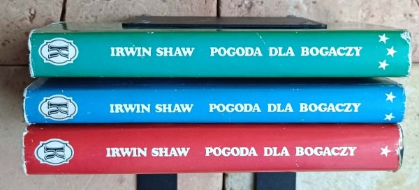Irwin Shaw • Pogoda dla bogaczy | komplet - okładka