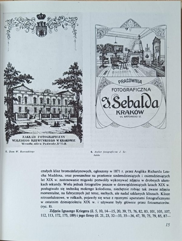 Wanda Mossakowska, Anna Zeńczuk Kraków na starej fotografii - fragment