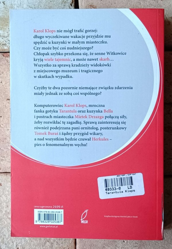 Joanna Olech • Tarantula, Klops i Herkules -  okładka