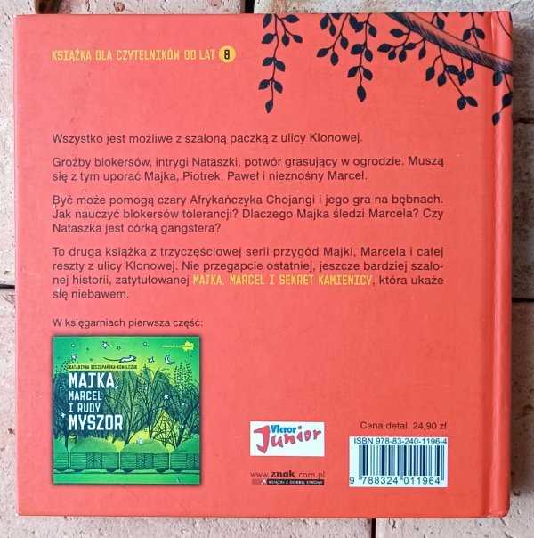 Katarzyna Szczepańska-Kowalczuk • Majka, Marcel i afrykańskie czary - okładka