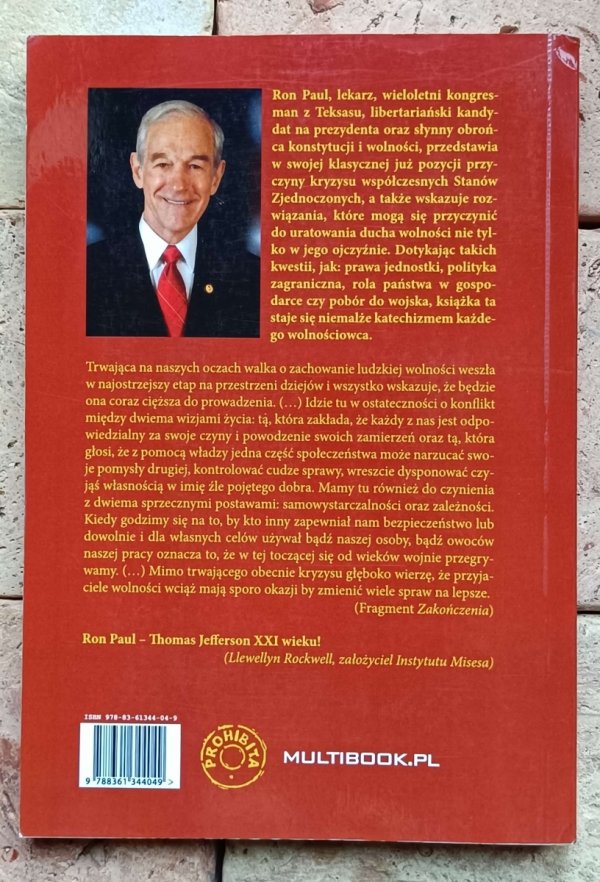 Ron Paul - Wolność pod ostrzałem - okładka