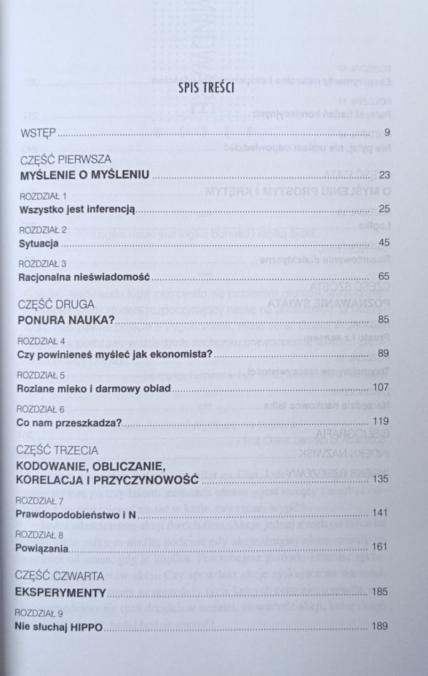 Richard E. Nisbett • Mindware. Narzędzia skutecznego myślenia