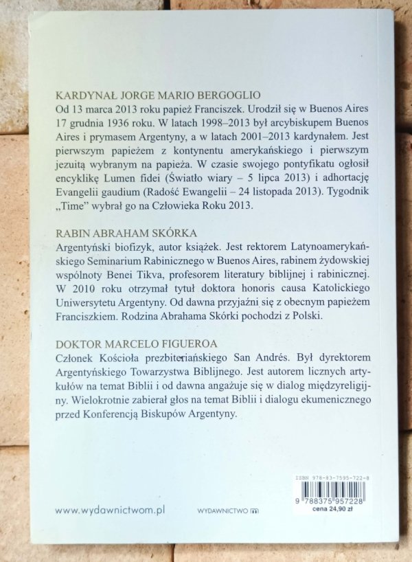 Kardynał Bergoglio. Rabin Skórka • Rozum i wiara. Modlitwa, godność, solidarność - okładka