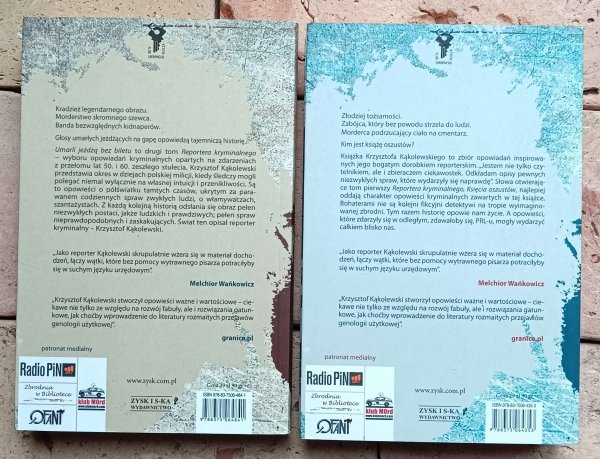Krzysztof Kąkolewski x2 • Reporter kryminalny | 2 tomy - okładka